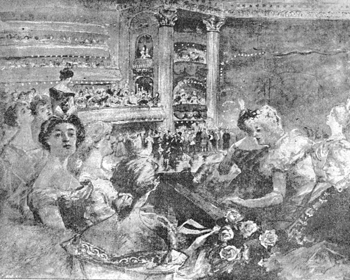 Ladies in the Balcony ~ French Opera House