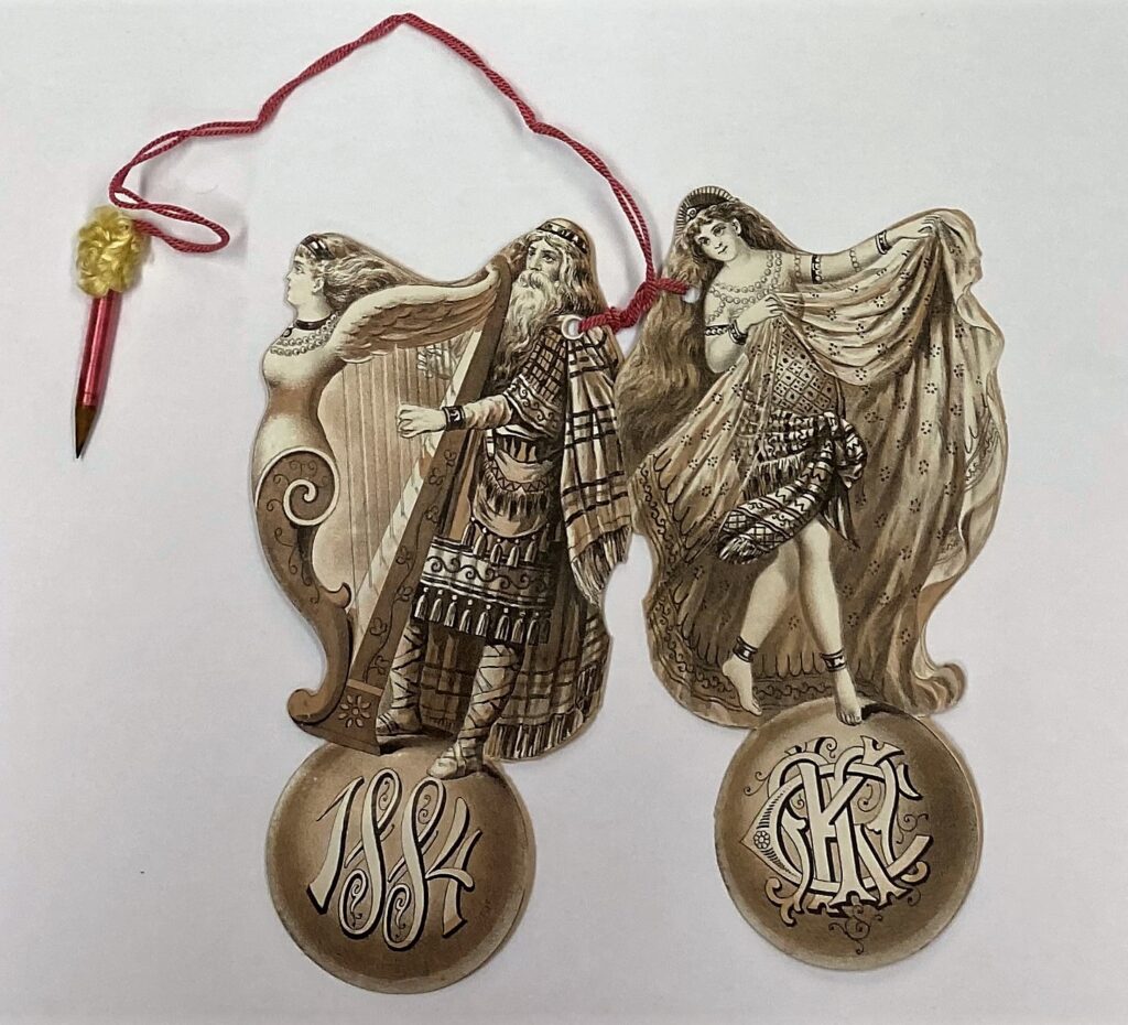 Krewe of Comus 1884 Dance Card